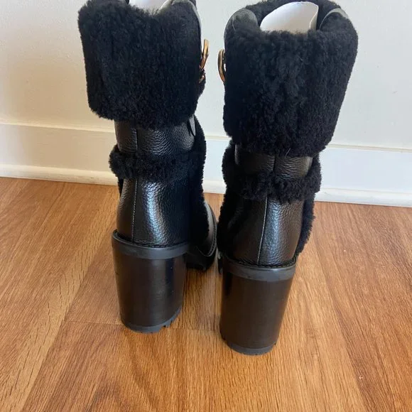 Coach Harlie Bootie, Black, Size 8